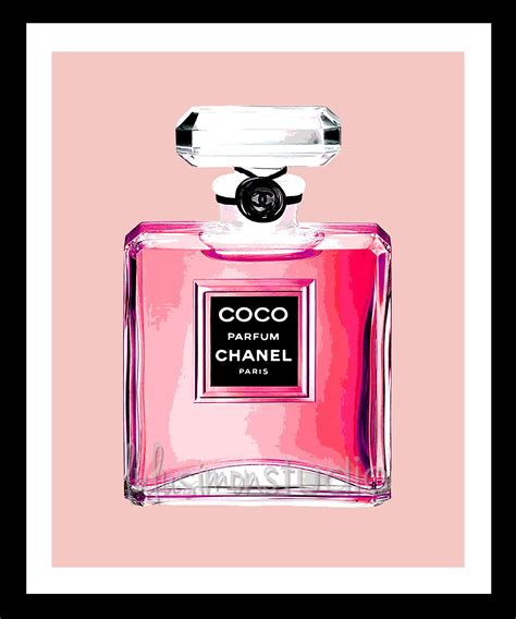 chanel perfume art print|chanel printable pictures.